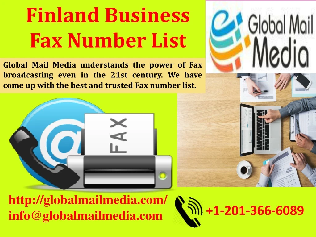 finland business fax number list