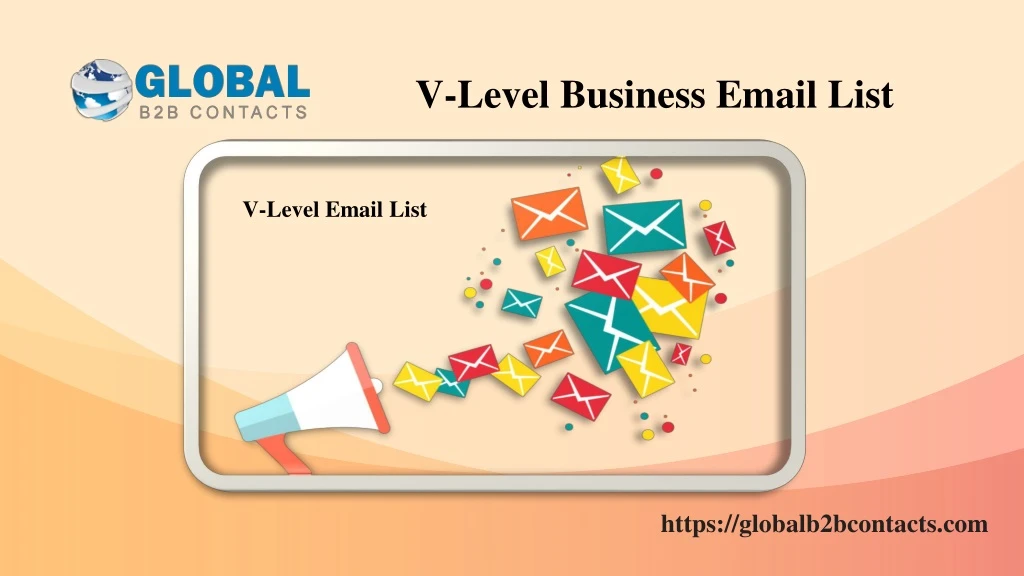 v level business email list