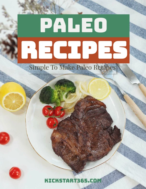 Simple To Make Paleo Recipes eBook
