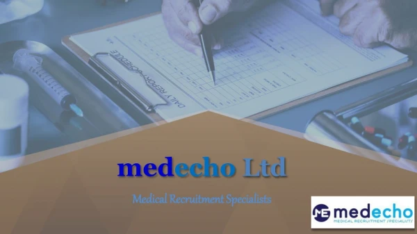 Best Locum Doctor Vacancies in UK - Medecho Ltd