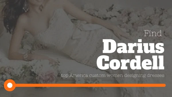 Find the Darius Cordell top America custom women designing dresses