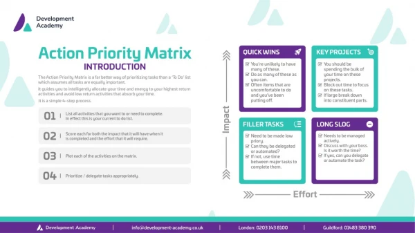 Action Priority Matrix