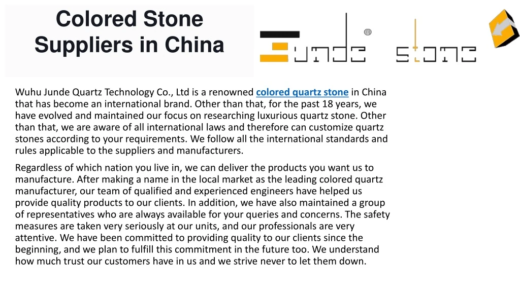 colored stone suppliers in china