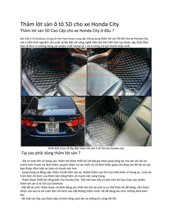 th m l t s n t 5d cho xe honda city