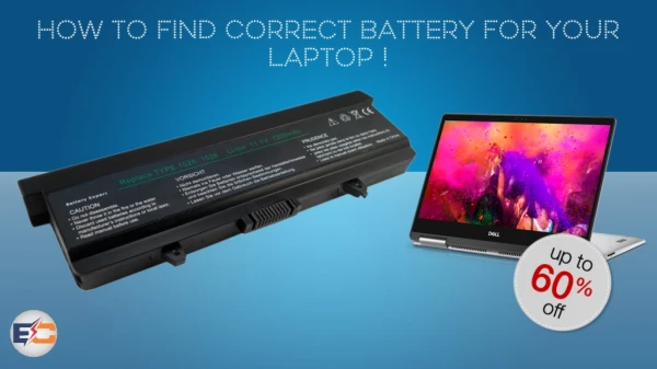 How to find correct battery for your laptop?