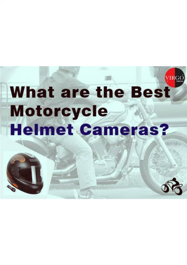 What are the Best Motorcycle Helmet Cameras
