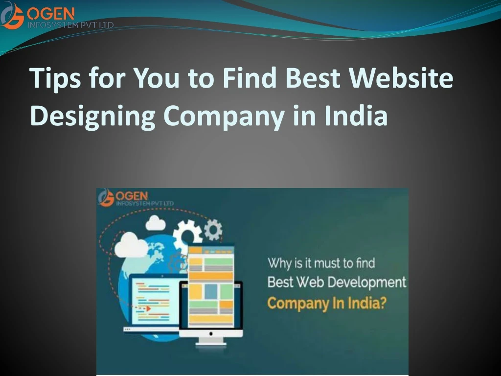 tips for you to find best website designing company in india