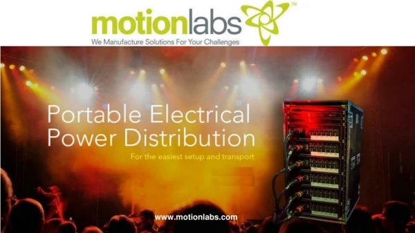 Best Portable Electric Power Distribution