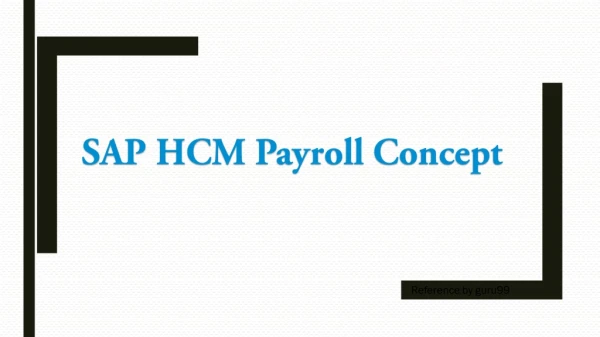 Best SAP HR Training Institute in Pune: SAP HR HCM Course