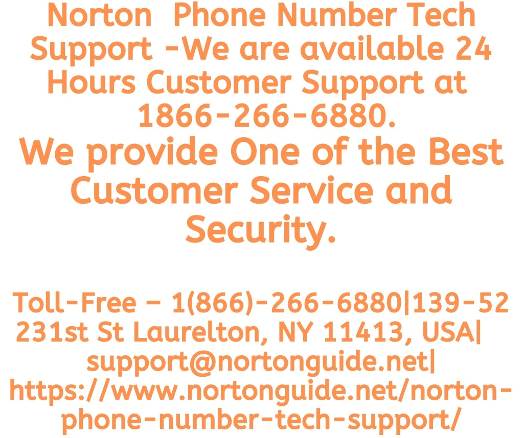 norton phone number tech support we are available