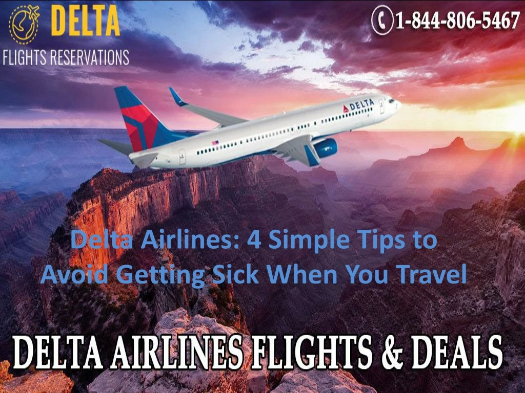 delta airlines 4 simple tips to avoid getting sick when you travel