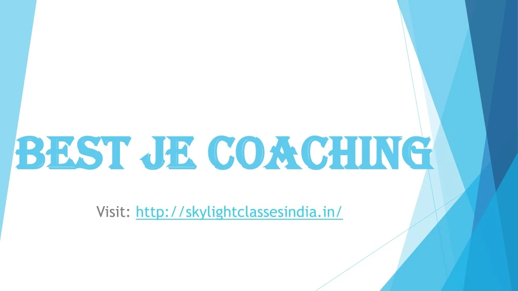 best je coaching