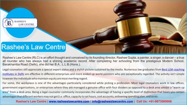 Best UGC Net Law Coaching Institute in delhi - rasheeslawcentre.com