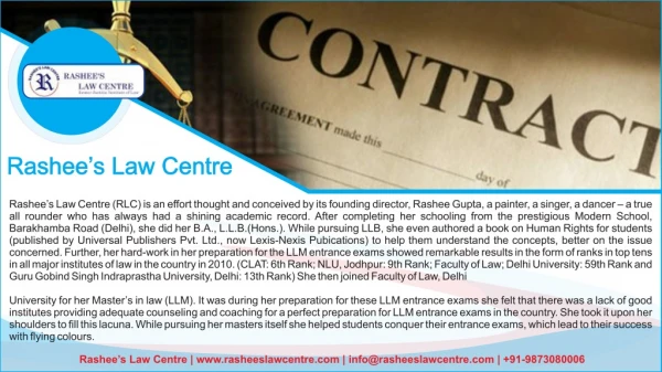 Best Law Entrance Coaching Institute in Delhi | Law Online Coaching