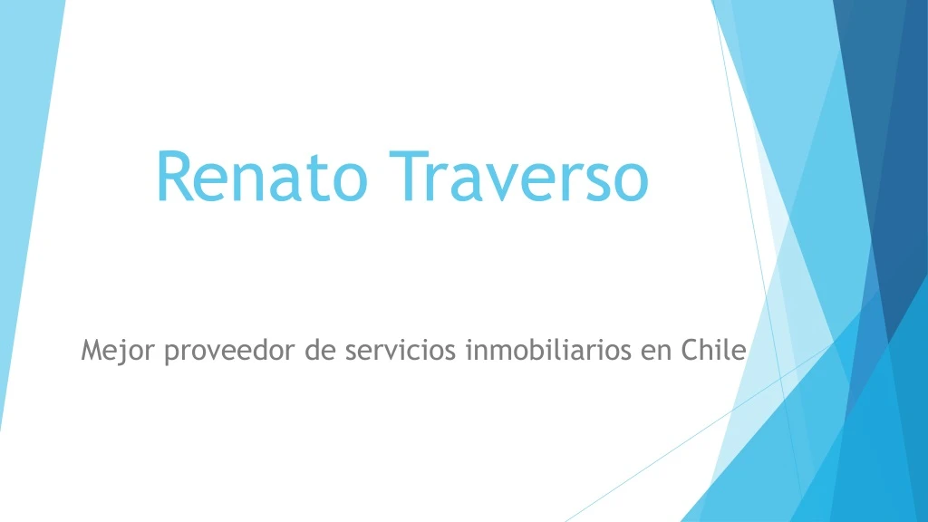 renato traverso