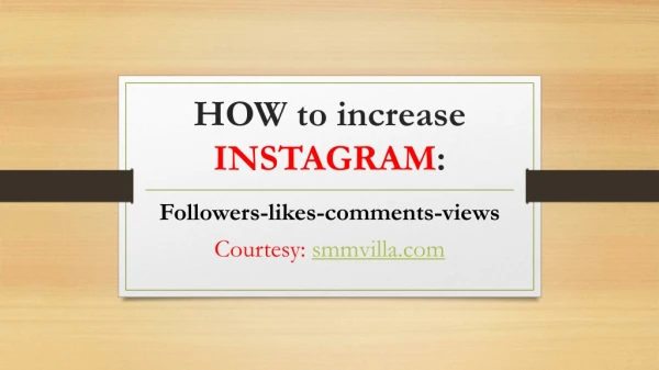 Buy Instagram Followers USA Real & Active - SMMvilla