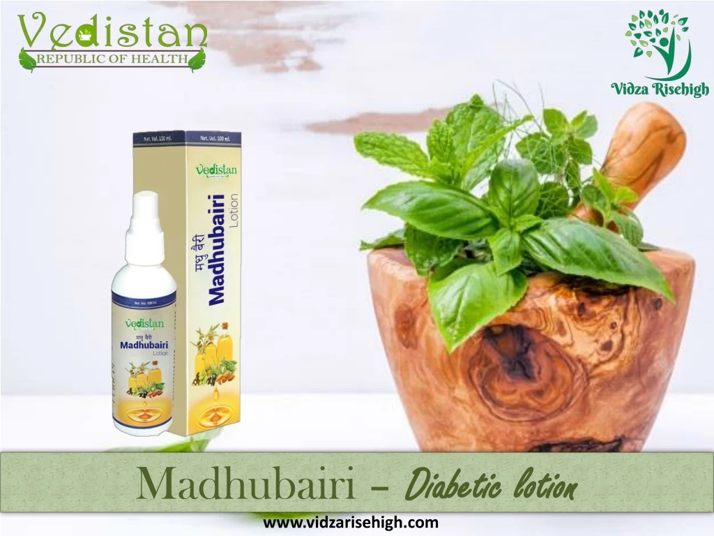 madhubairi diabetic lotion