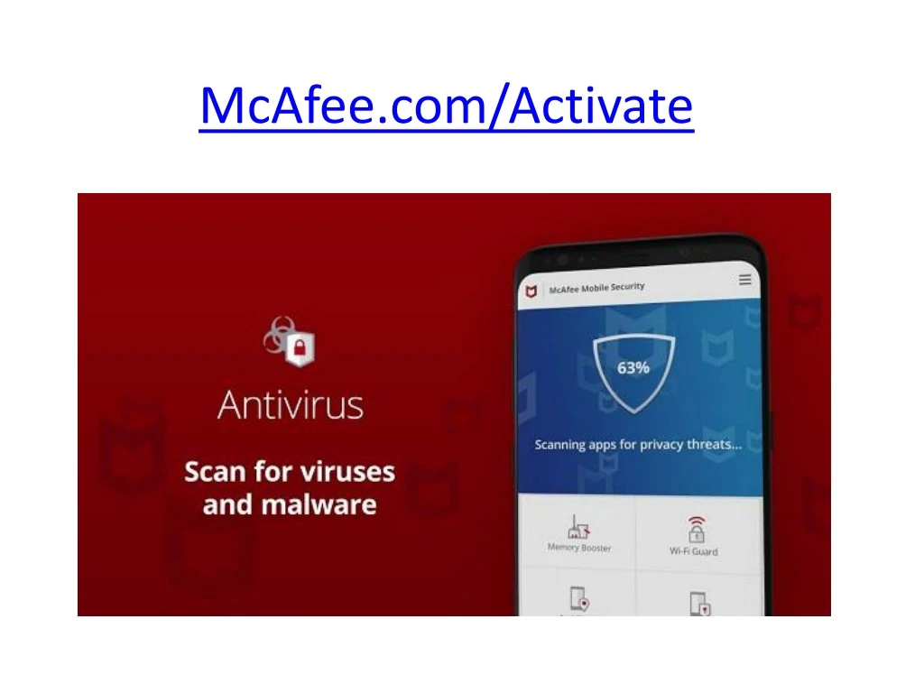 mcafee com activate