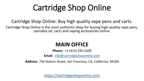 Premium Carts – Buy Carts, Vapes and Cans Online