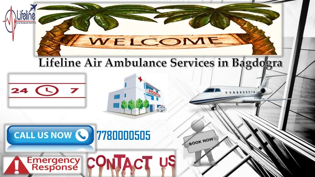 lifeline air ambulance services in bagdogra