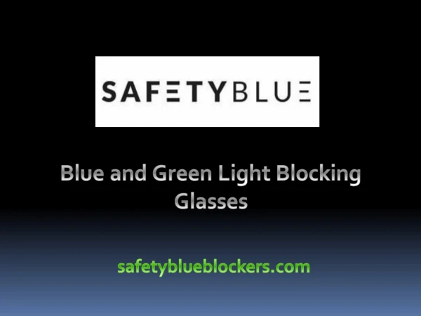 blue and green light blocking glasses
