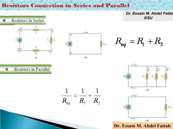 Resistors Connection in Series and Parallel