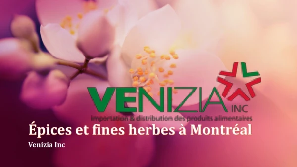 Épices et fines herbes à Montréal