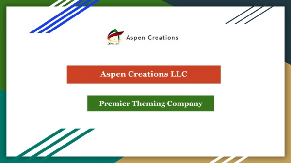 Aspen Creations LLC-Theming Design Companies in UAE