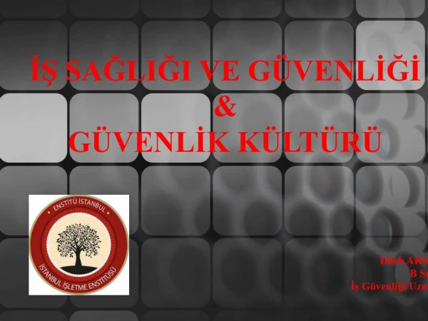Isg kanunu ders notları