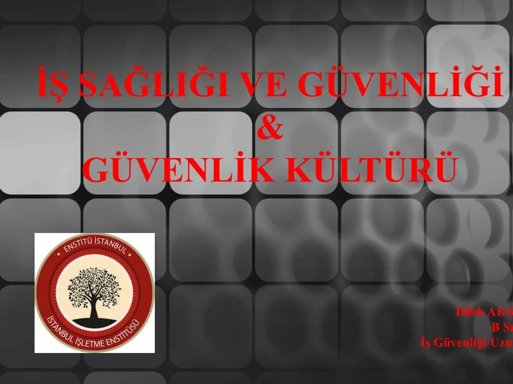 PPT - Isg Kanunu Ders Notları PowerPoint Presentation, Free Download ...