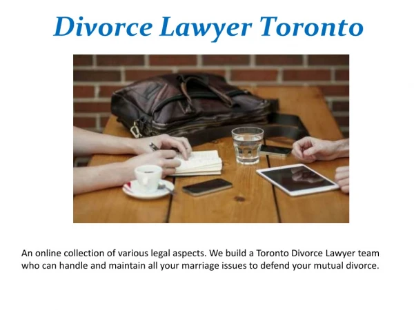 Child Support Lawyer in Toronto