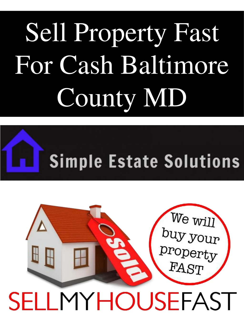 sell property fast for cash baltimore county md