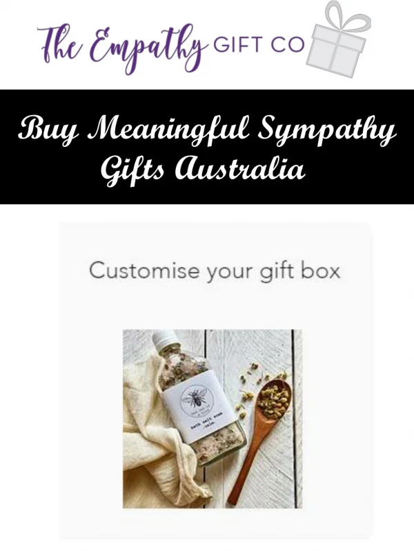 Buy Meaningful Sympathy Gifts Australia