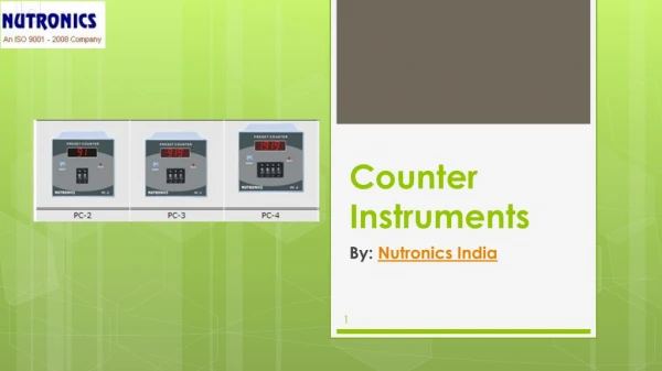 Counter Instrument