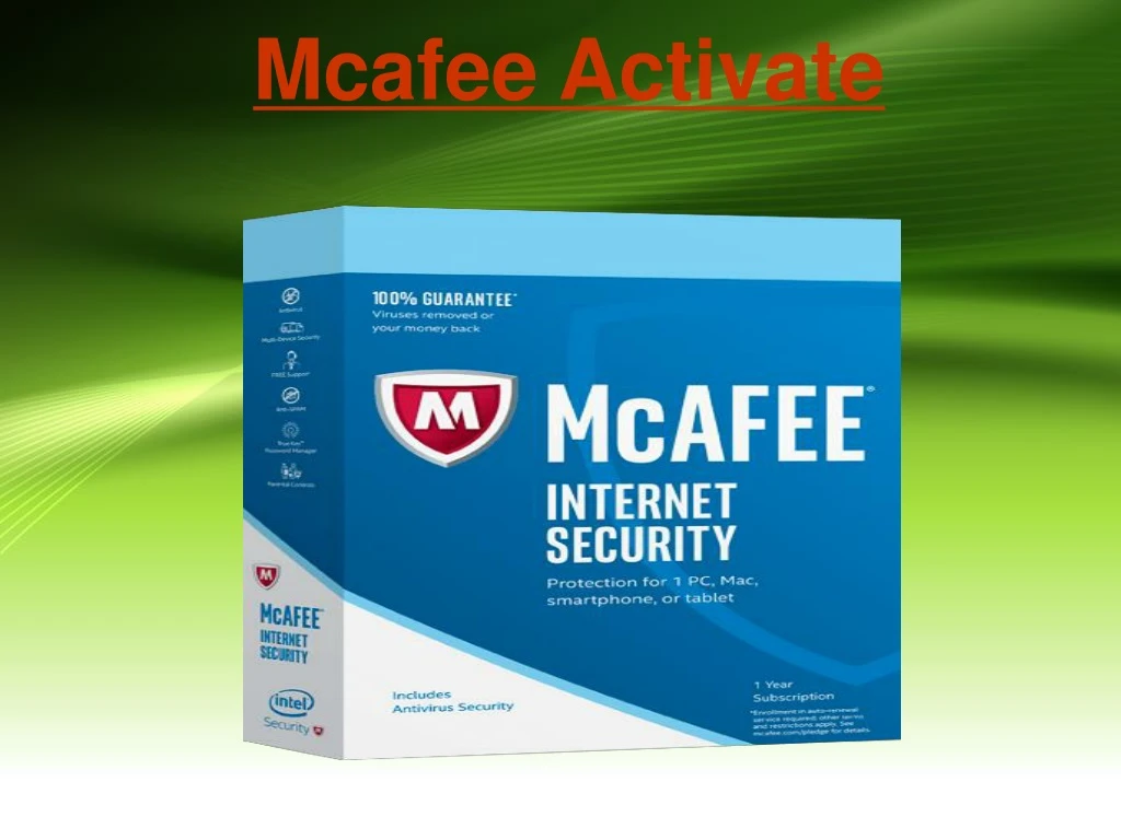 mcafee activate