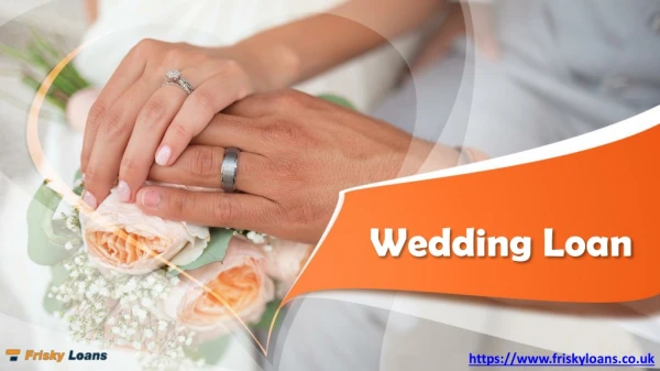 Wedding loans UK