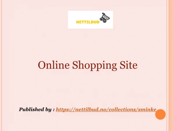 Online Shopping Site