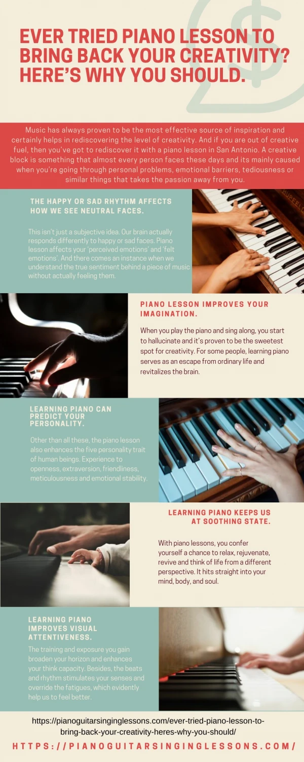 Ever Tried Piano Lesson To Bring Back Your Creativity? Here’s Why You Should