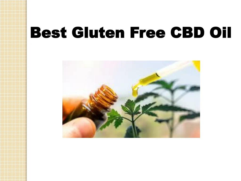 best gluten free cbd oil