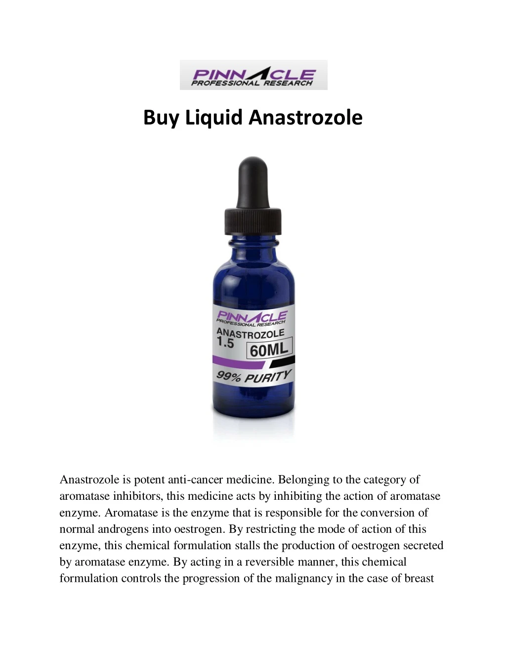 buy liquid anastrozole