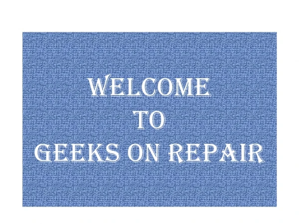 Local Computer Repair