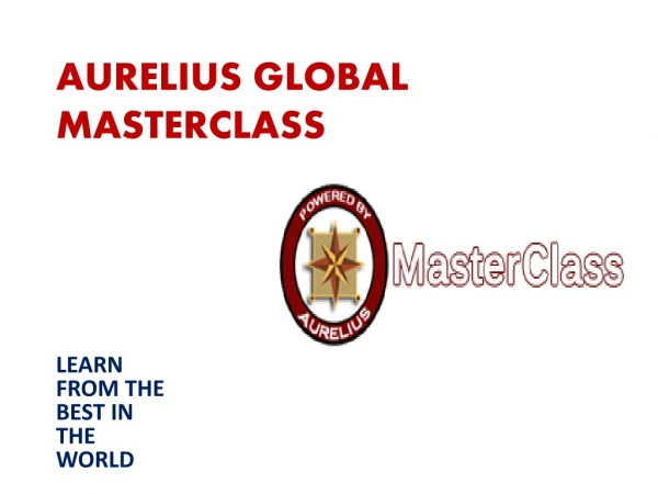 aurelius global masterclass