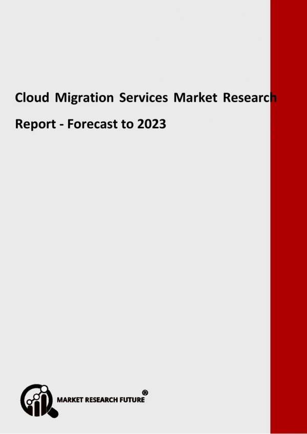 Cloud Migration Services Market Is Estimated To Grow At A Cagr Of Approximately ~22% Over The Forecast Period