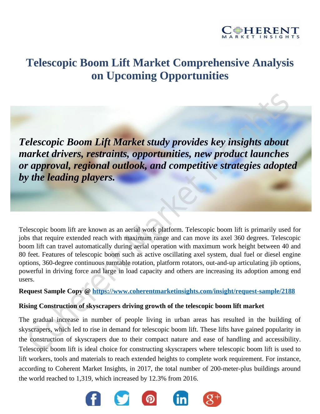 telescopic boom lift market comprehensive
