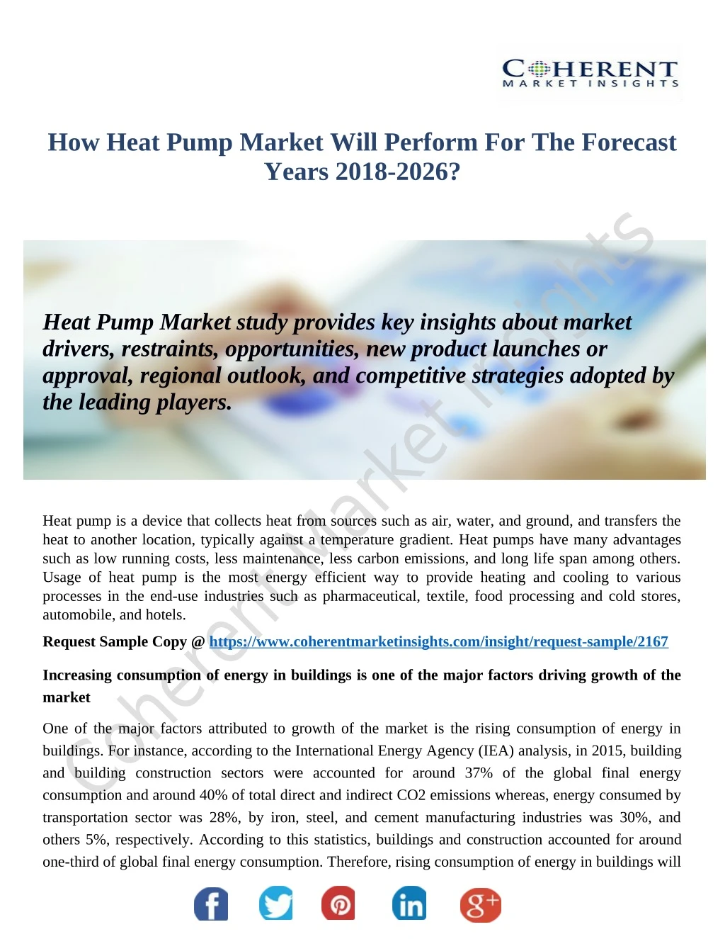 how heat pump market will perform