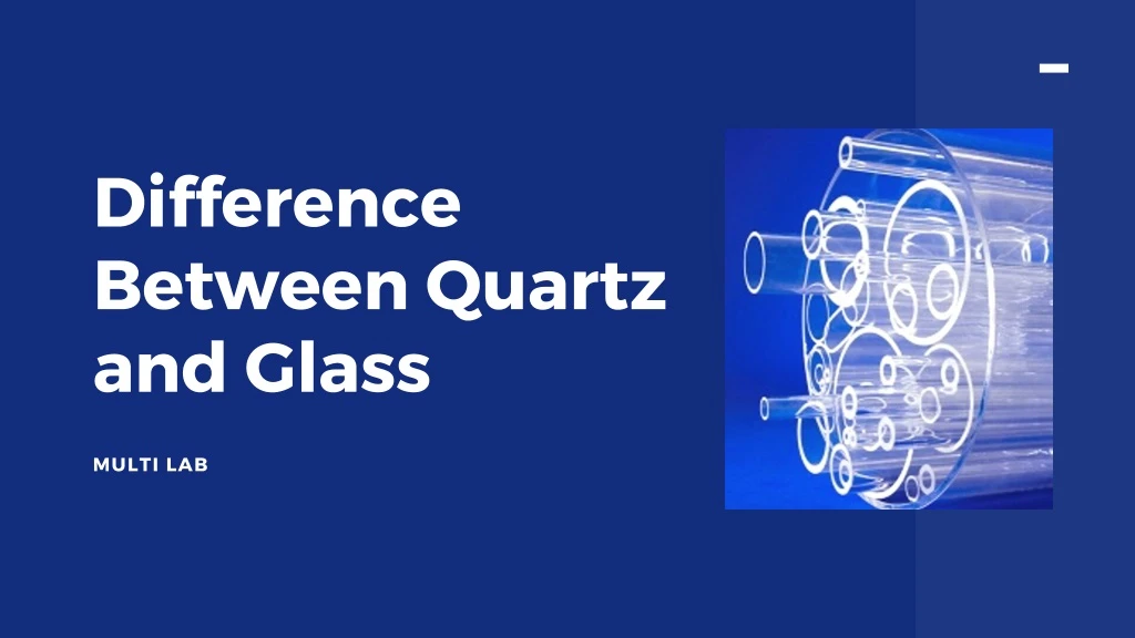 difference between quartz and glass