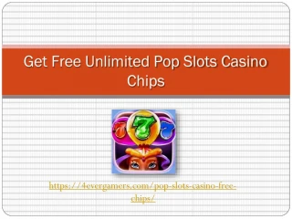 free chips for pop slots casino