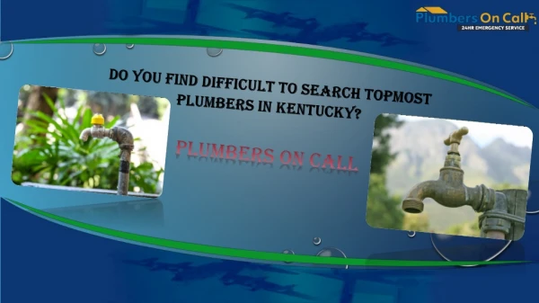 Plumbers in Kentucky