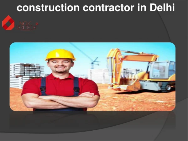 construction contractor in Delhi