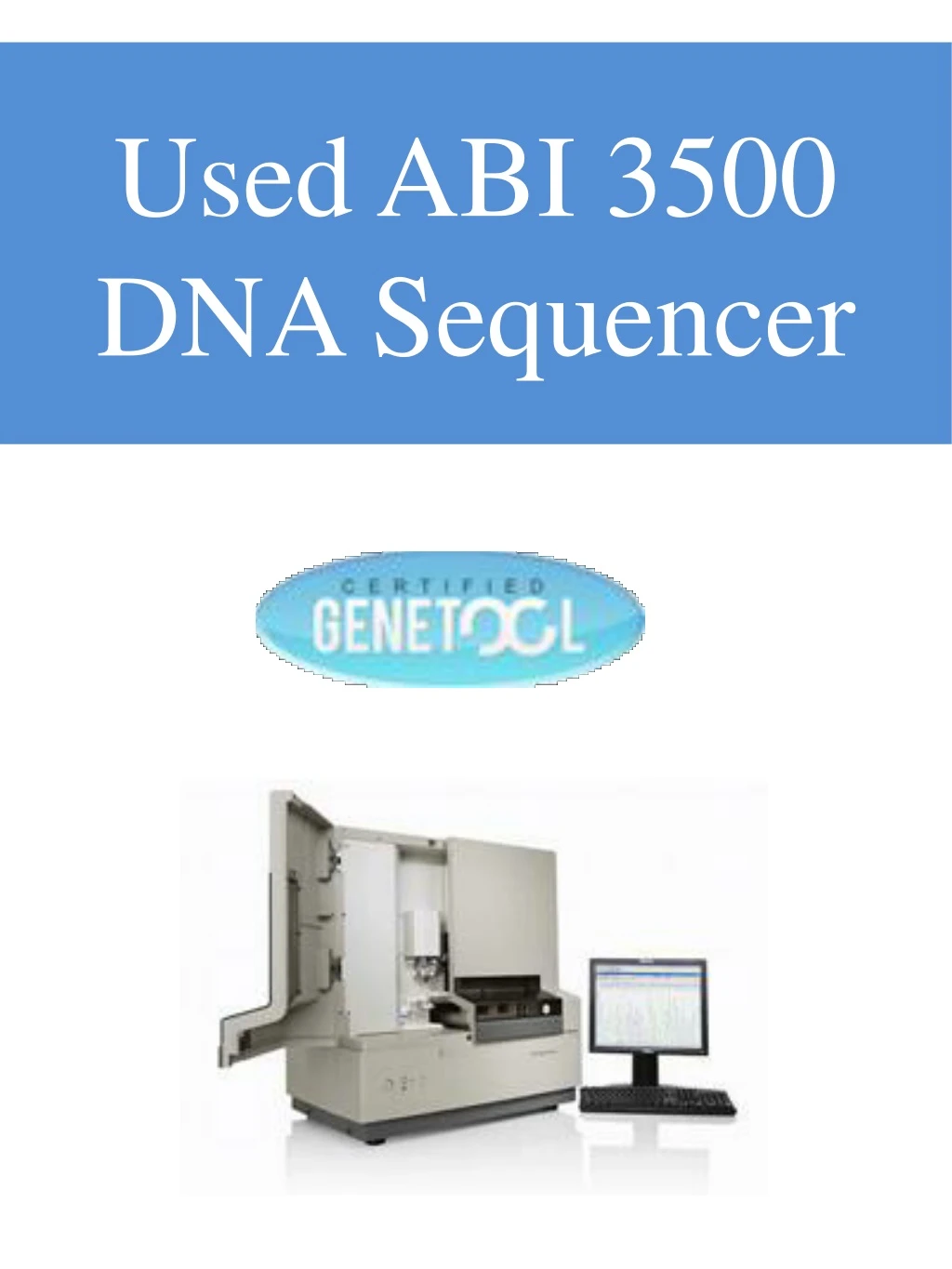 used abi 3500 dna sequencer